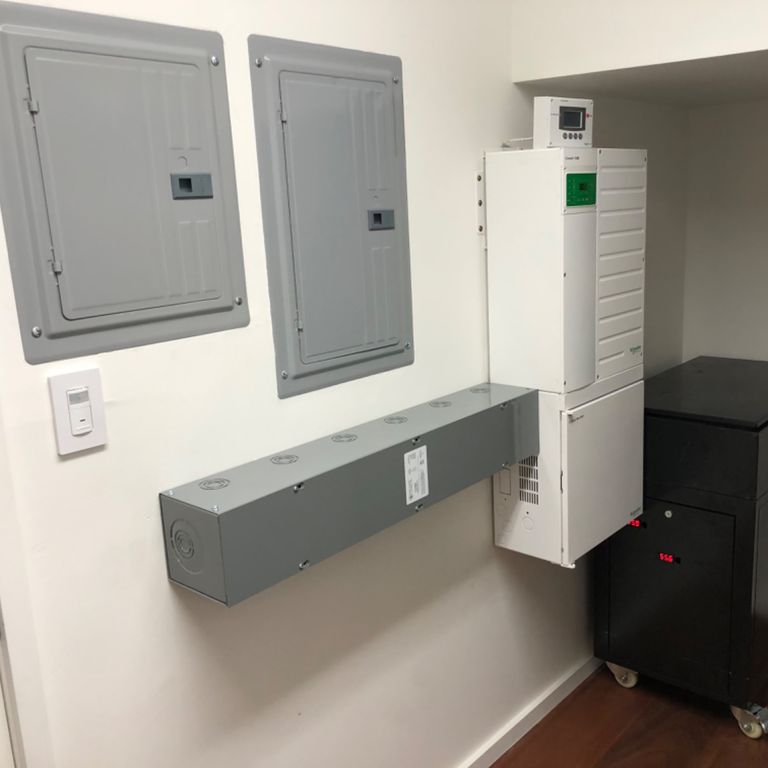Indoor residential electrical panels